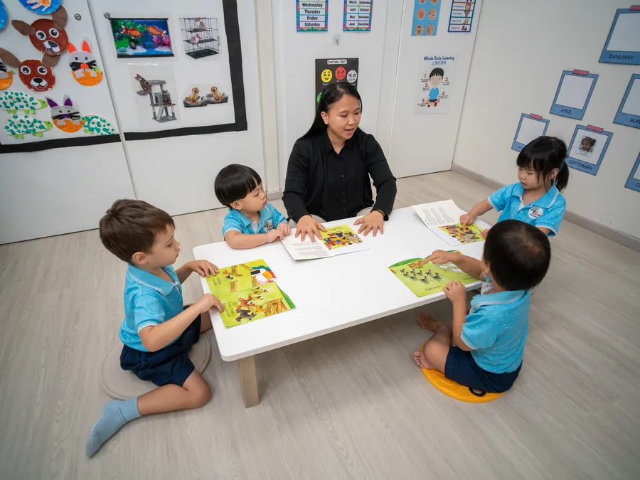 Hands-on themed learning at the table